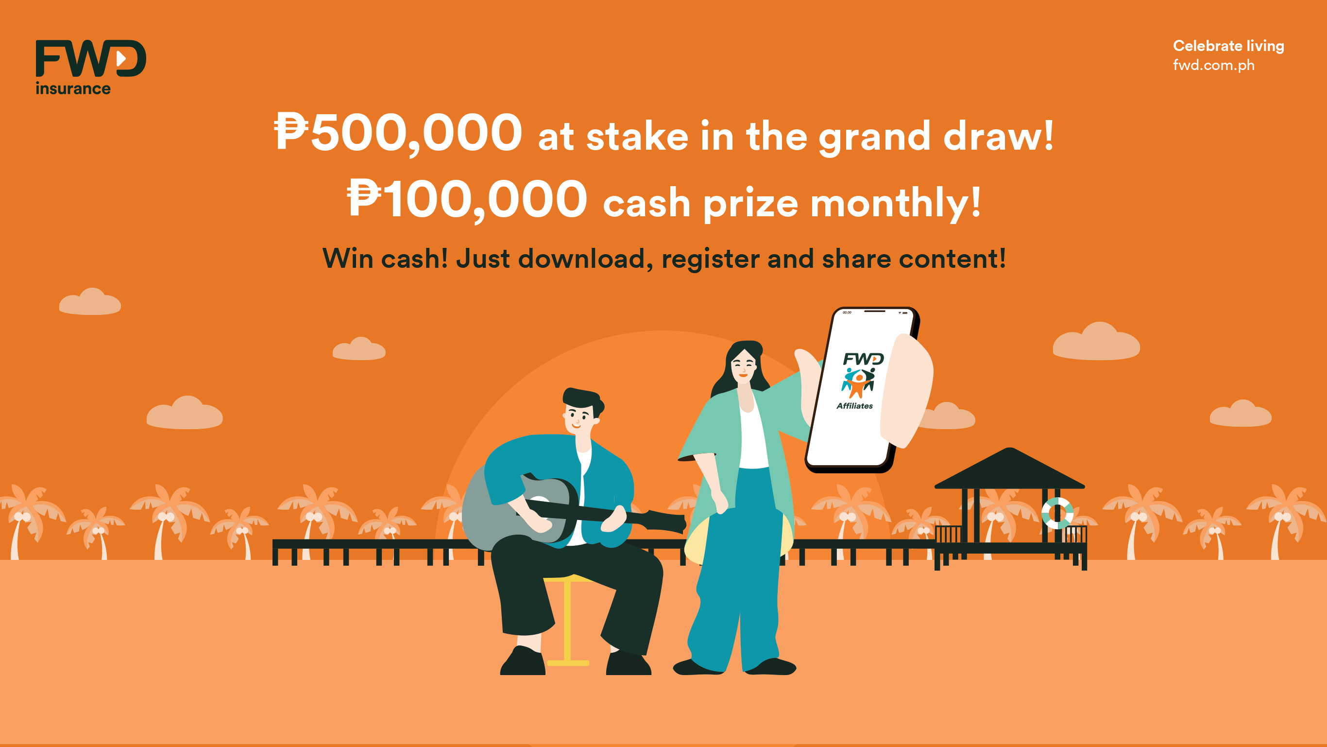 FWD Celebrate Living Raffle Promo FWD Life PH