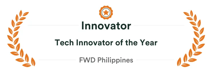 Boomerang Awards - Tech Innovator of the Year 2024 - FWD Philippines