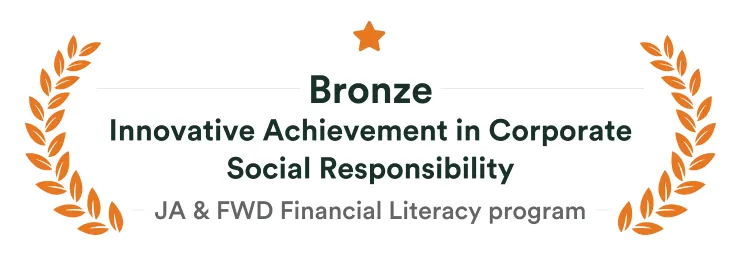 Stevie Awards JA and FWD Finlit Program 2024 - FWD Philippines